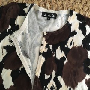 J.A.C. Print Cardigan